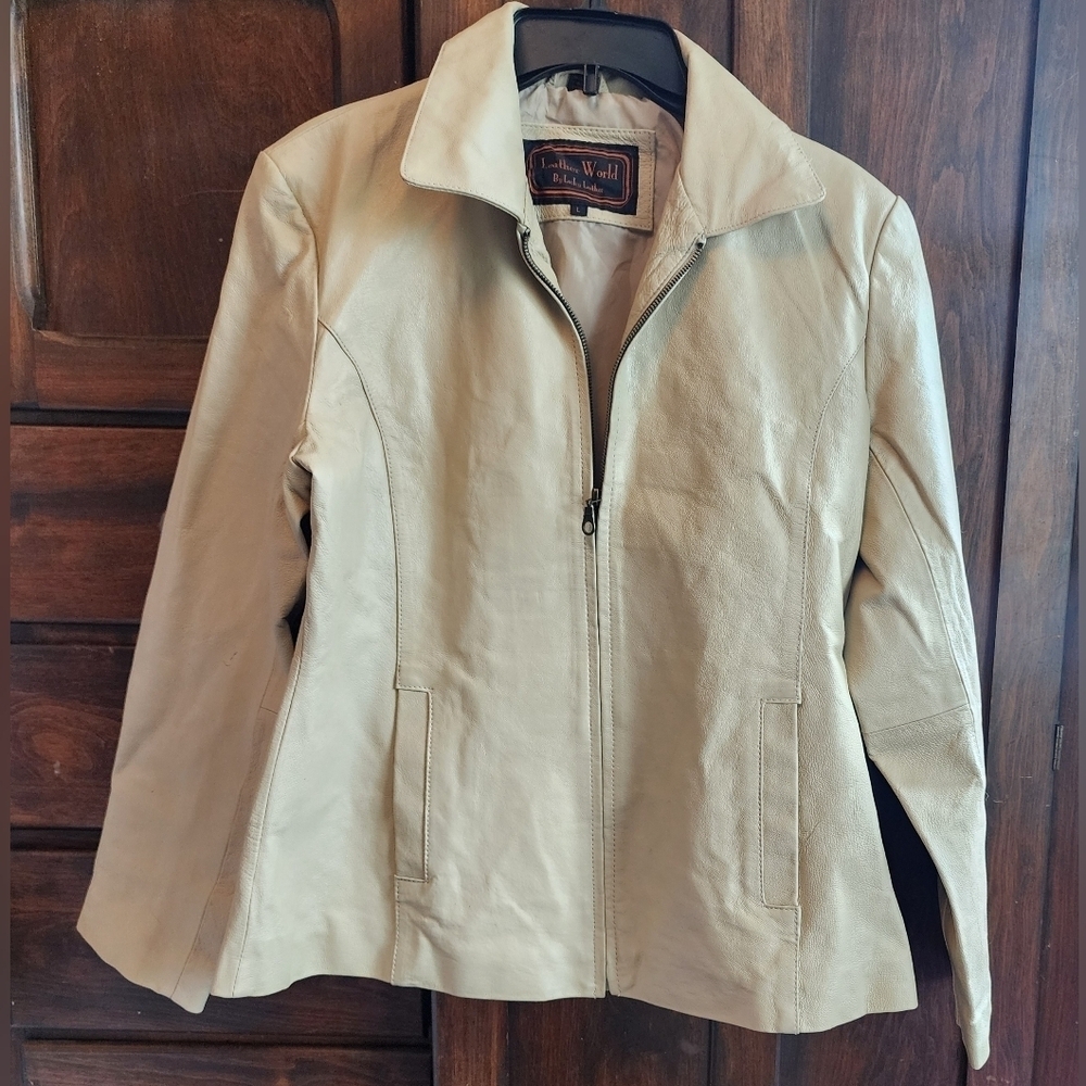 Vintage Leather Jacket - Large